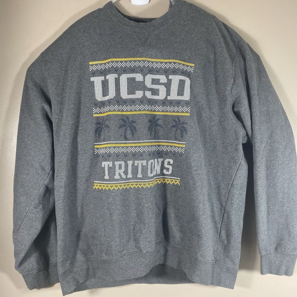 Vtg UCSD Tritons Crewneck Sweatshirt  Men’s XXL Gear Big Cotton